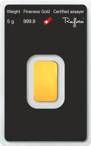 5 Gramm Goldbarren