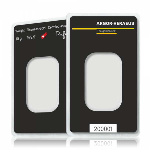 10 Gramm Goldbarren Abheben