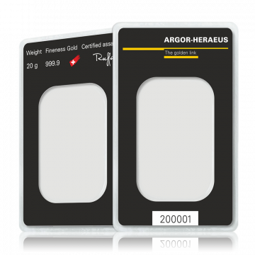 20 Gramm Goldbarren Abheben