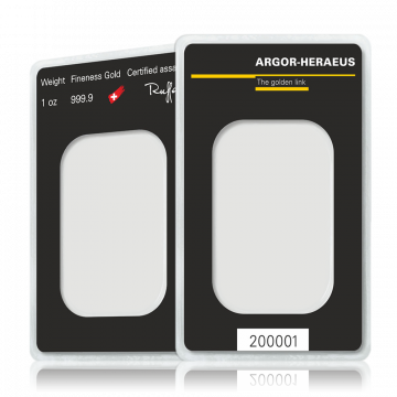 31,1 Gramm (1 Unze) Goldbarren Abheben