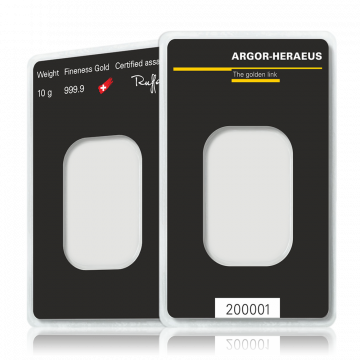 10 Gramm Goldbarren Abheben