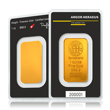 31,1 Gramm (1 oz) Goldbarren